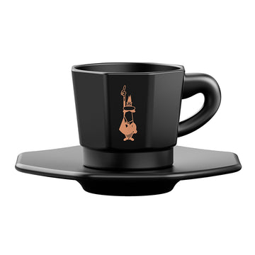 BIALETTI 8-FACES CUPS BLACK
(set 4)